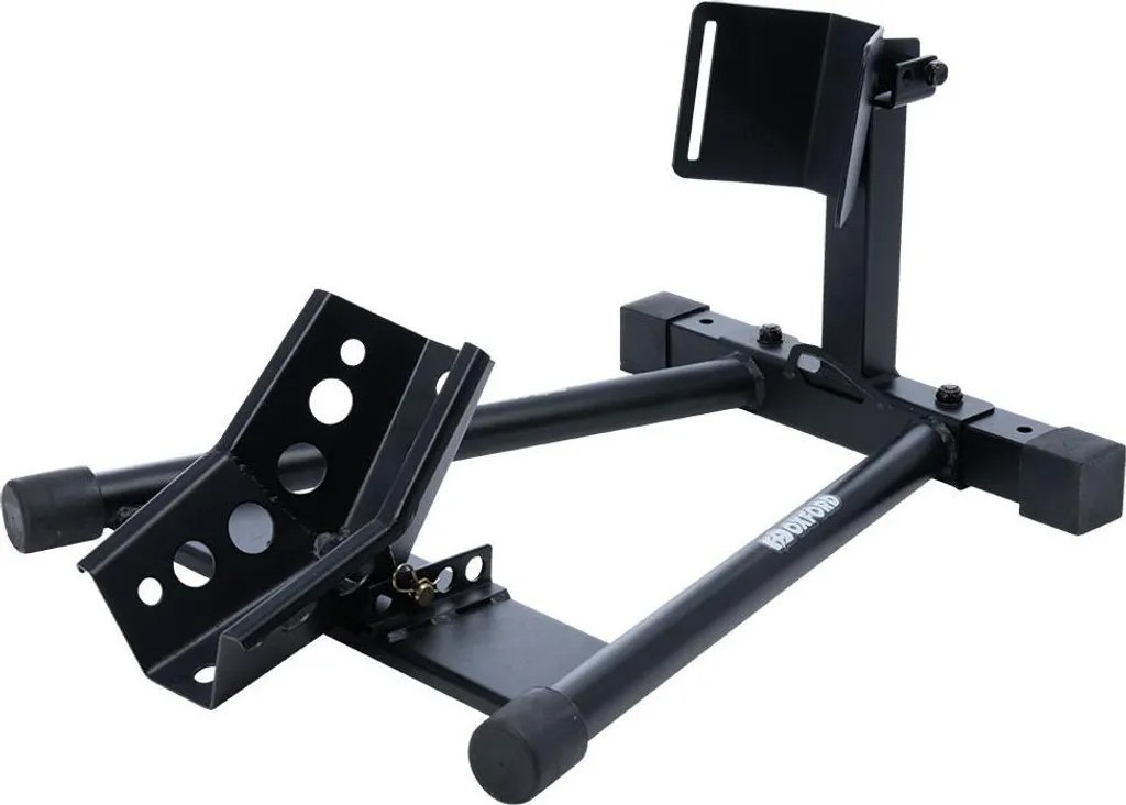 Bloquez votre Moto Verticalement avec le Support de Roue Oxford OX288