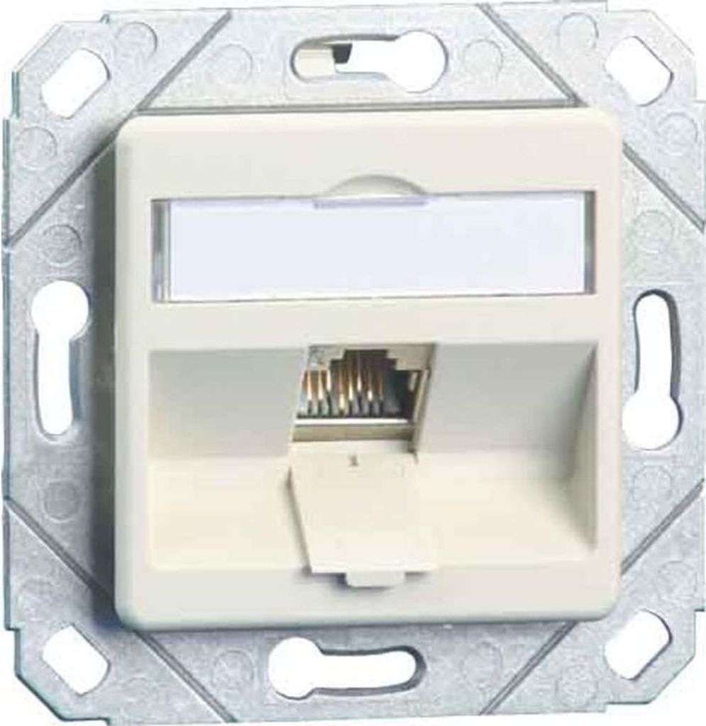 METZ CONNECT 130B11D11102-E Steckdose RJ-45 Weiß (130B11D11102E90)