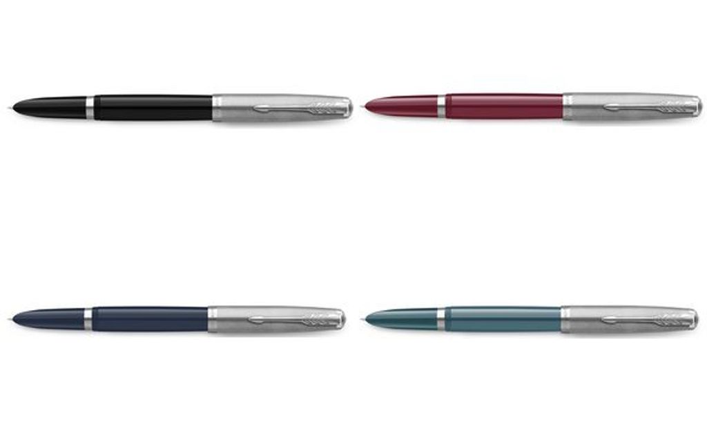 Parker 51, Schwarz, Palladium, Schwarz, Palladium, Produktbild 