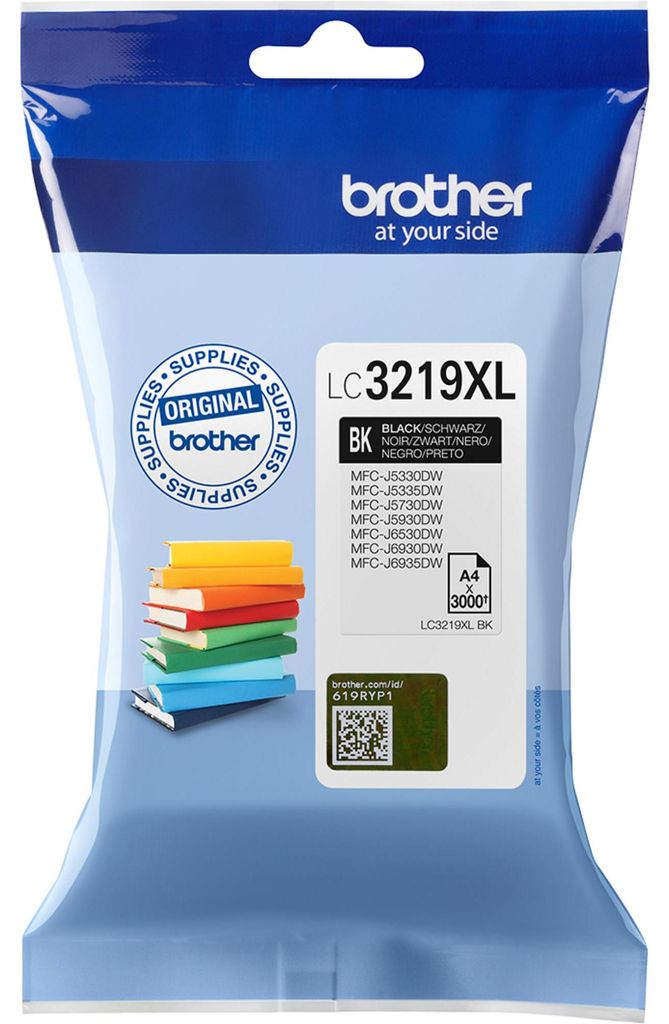 Brother LC3219XLBK - Schwarz - original - Tintenpatrone - Image du produit 