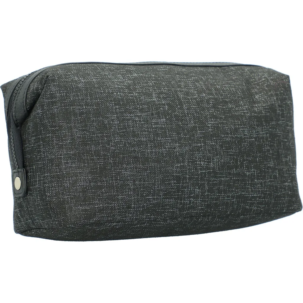 Esquire Toiletry Bag Recycled Life - Idea regalo eco-chic nero - 8