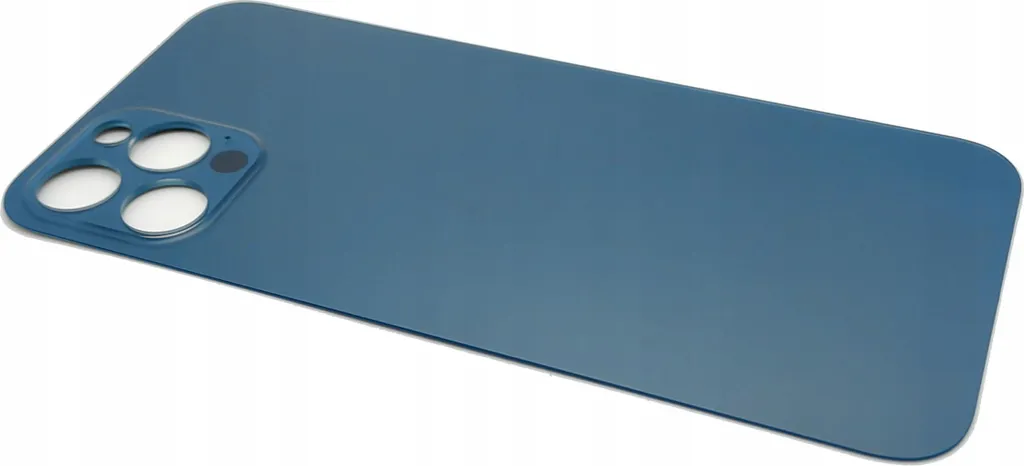 Vitre arrière iPhone 12 Pro Bleu Pacifique - Capuchon de batterie