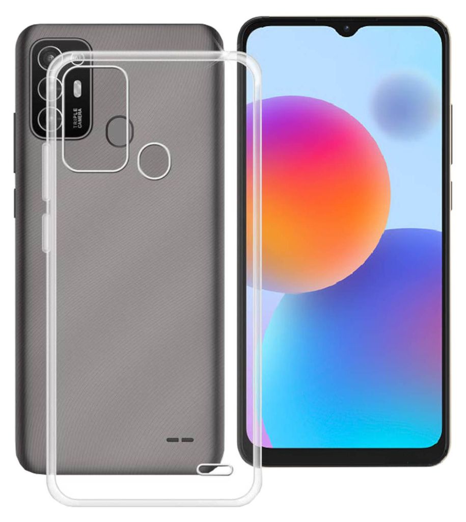 Für ZTE Blade A52 Silikon Schutz Transparent Handy Tasche Produktbild 