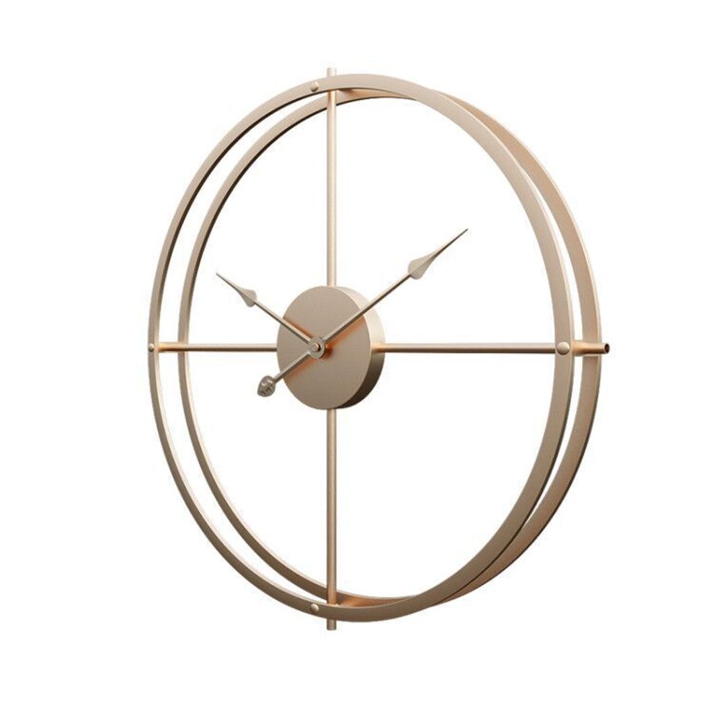 Orologio da parete di design LUX Gold 60 cm Immagine del prodotto 