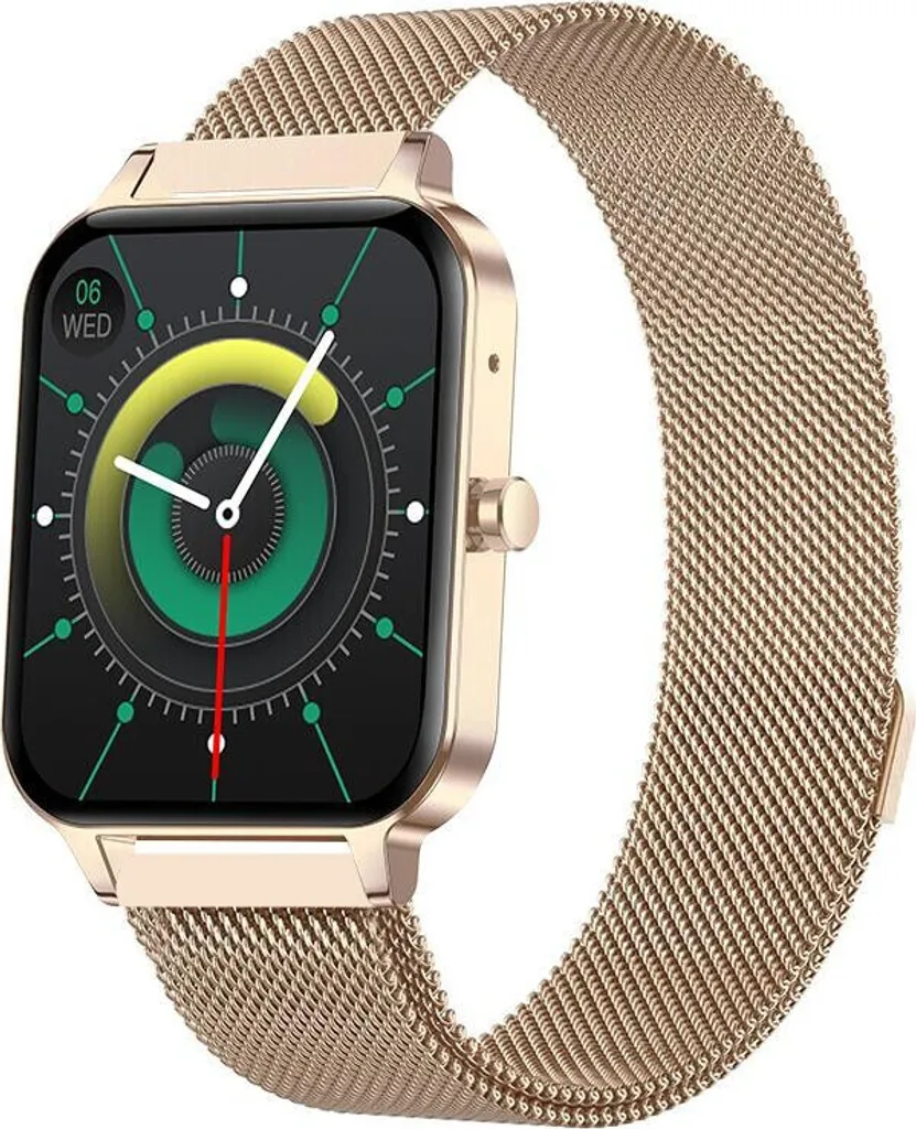 Smartwatch MX7 Oro INF: Chiamate, Salute e Sport. Prezzo Imbattibile!