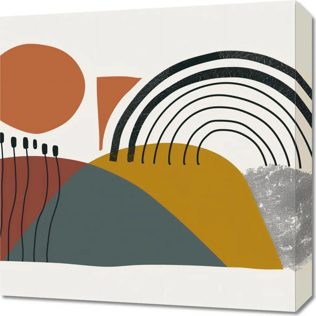 Quadro 50x50cm Angolo soleggiato - 1