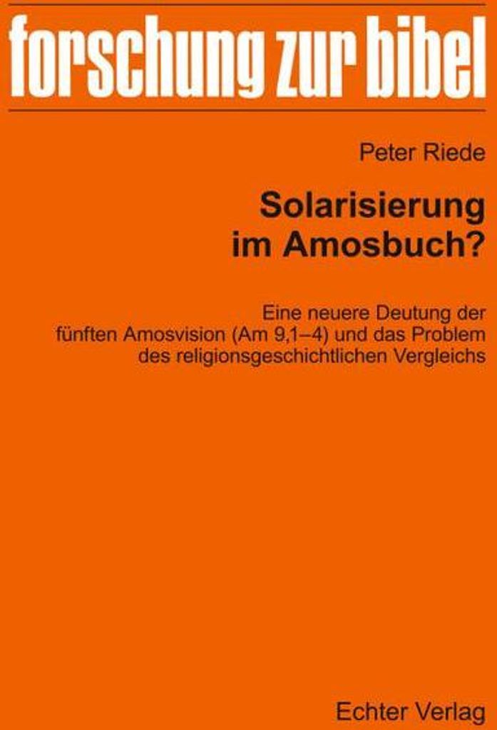 Solariaierung im Amosbuch?
