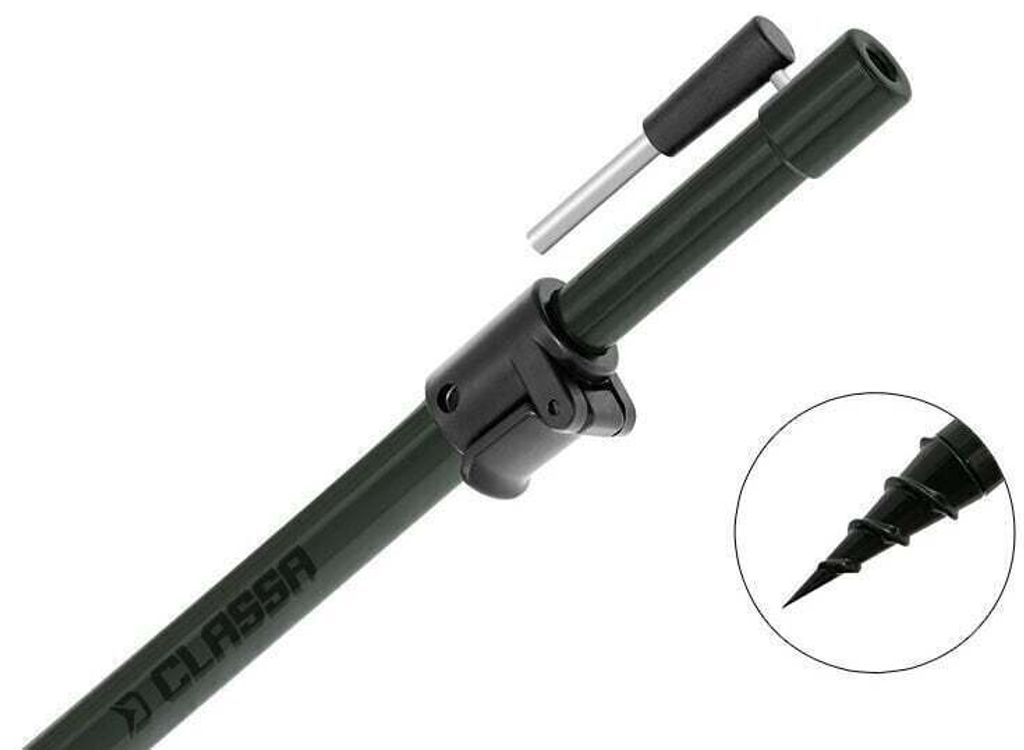 Delphin Bankstick CLASSA Stick 60-90cm Rutenhalter Produktbild 