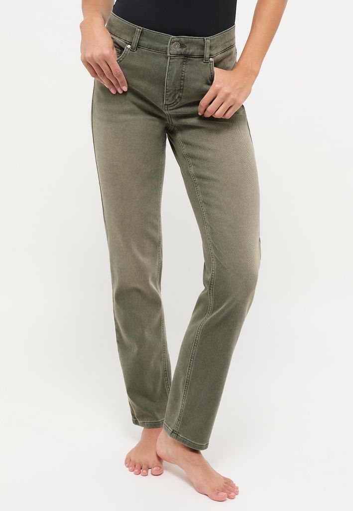 ANGELS Cici Damen Jeans mit schmalem Fit, geradem Bein und 5-Pocket-Style