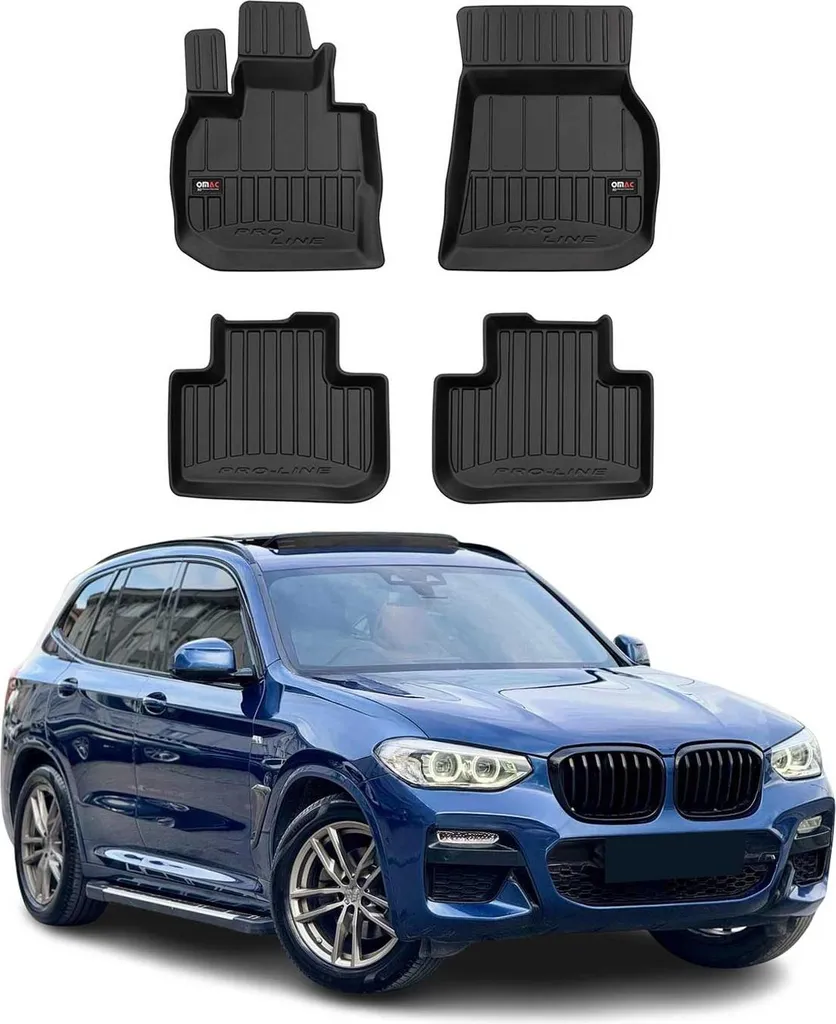 Tappetini Auto per BMW X3 G01 (2017-2024) - Sicuri per Bambini e Animali