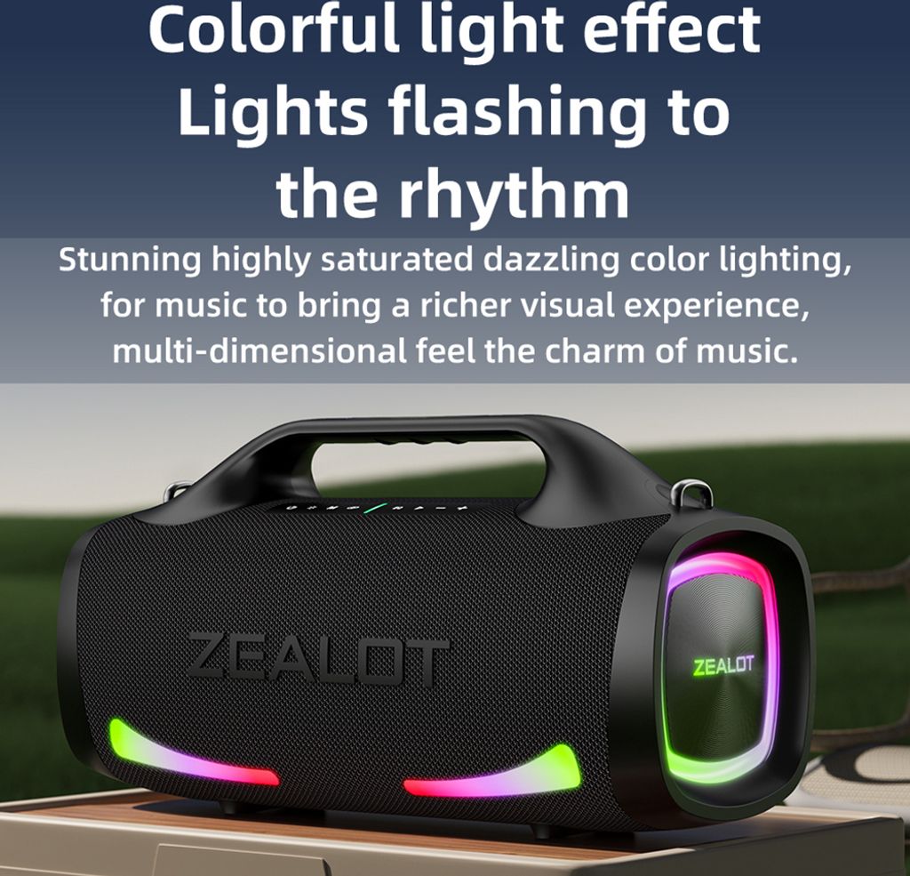 ZEALOT S79 Przenośny Głośnik 100W Bluetooth