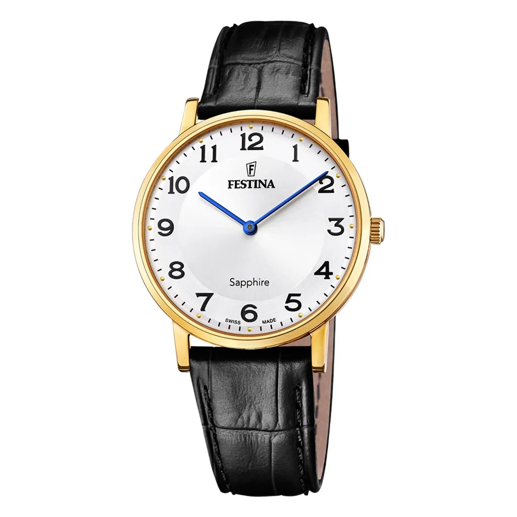 Montre Festina Homme F20016/5 Verre Saphir et Mouvement Quartz Suisse