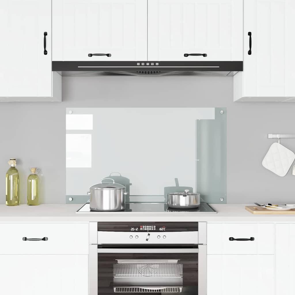 vidaXL Kuchynský backsplash Transparentné tvrdené sklo 100 Obrázok produktu 