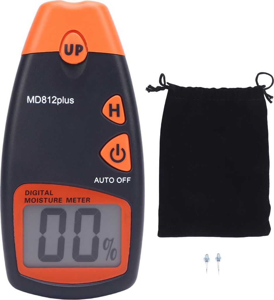 Holzfeuchtigkeitsmesser, Echtzeit-genaue Ablesung, 4 Arten, digitaler Holzdetektor