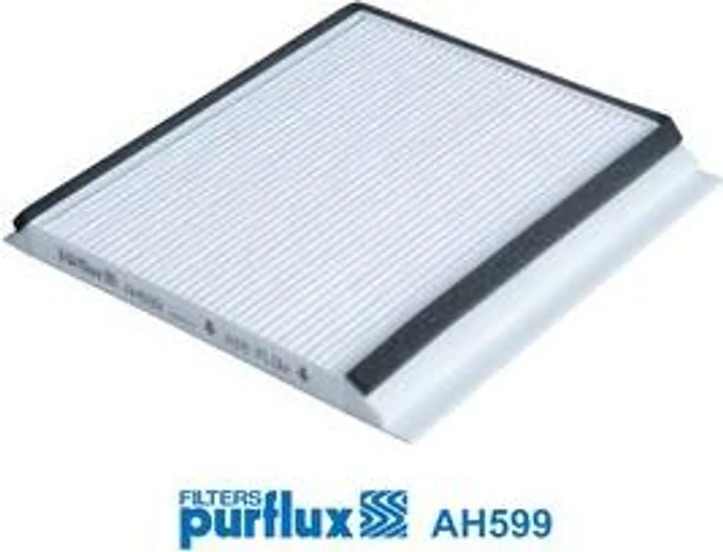 Filtre d'habitacle anti-buée PURFLUX AH599 pour Scenic et Megane