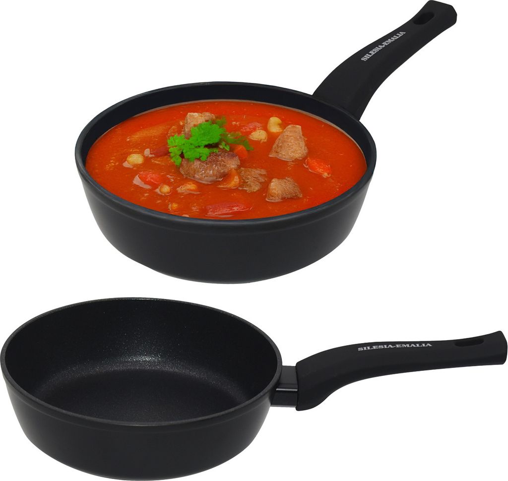 Patelnia aluminiowa HANYS 28cm NON-STICK INDUKCJA GAZ Zdjęcie produktu 