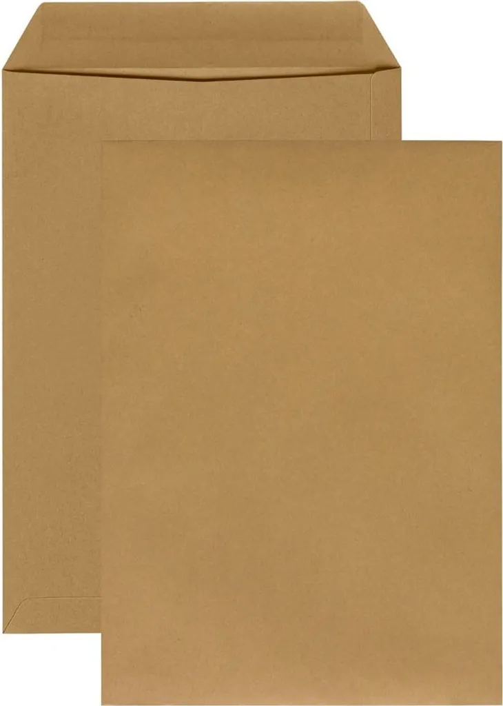 Sacoche VSD Format B4 Marron en Gomme Résistante - Modèle Pr391037 - 2