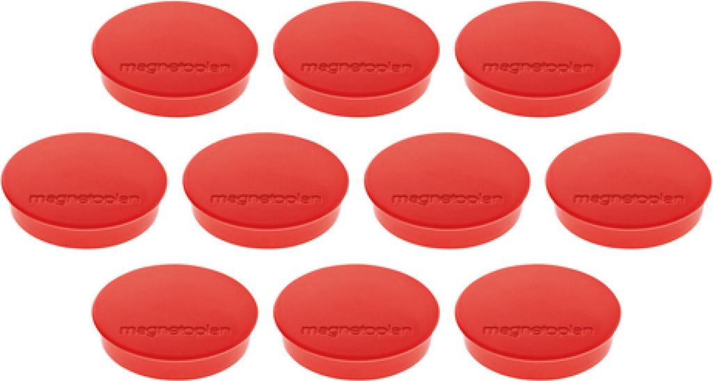 Discofix Standard rot 30mm 10St