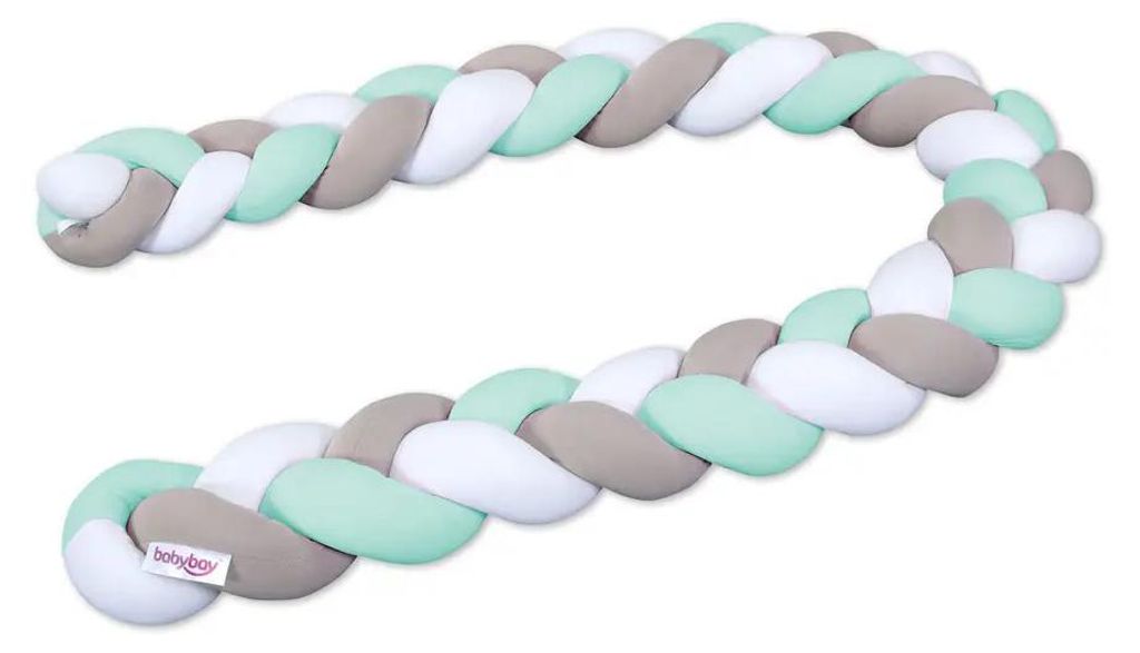 babybay Nestchenschlange Jersey geflochten 280 cm passend Produktbild 