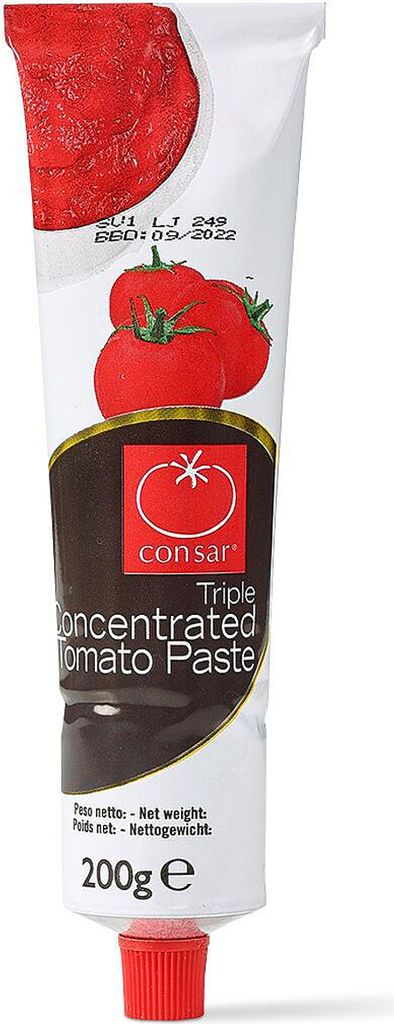 Consar Tomatenmark 3fach konzentriert gewürzt fruchtig 200g
