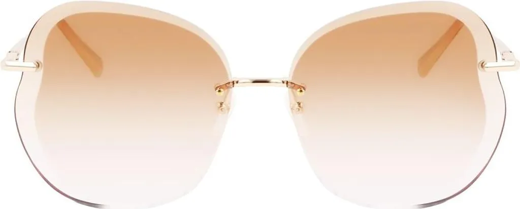 Longchamp LO160S 707 Occhiali da Sole Donna Oro - Lenti Sfumate 65mm - 4