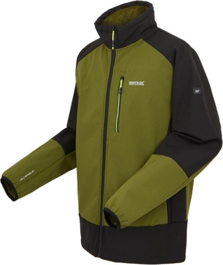 Regatta Herren Moutdale Softshelljacke grün XXL
