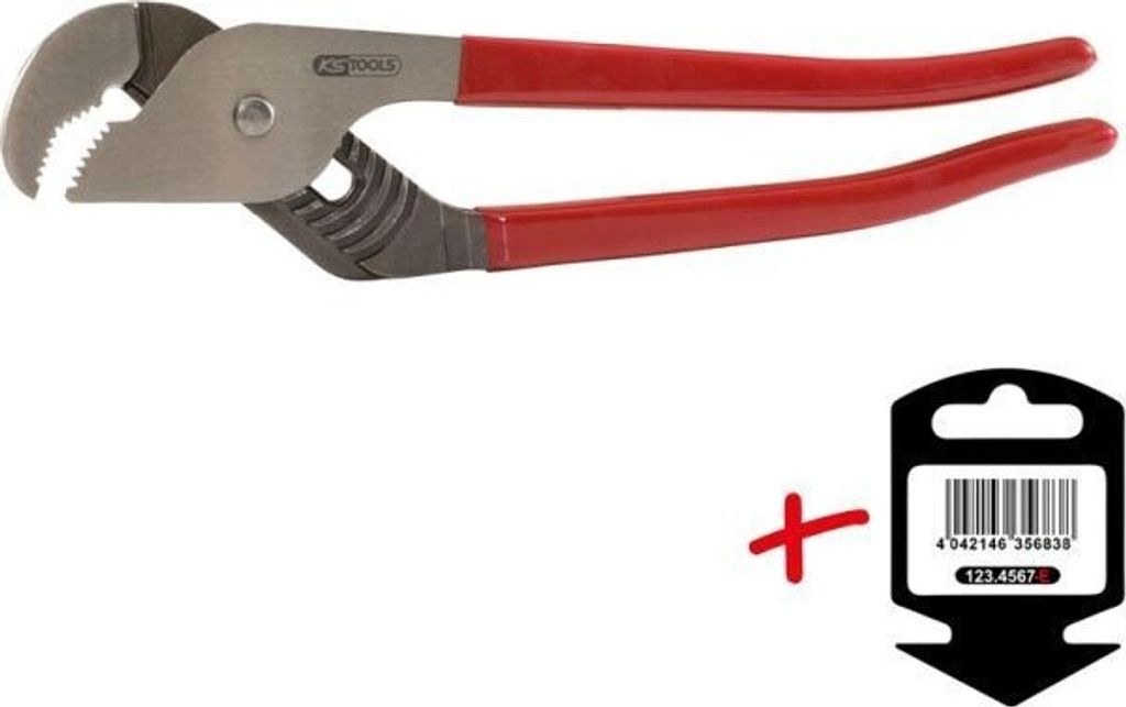 KS-Tools 115.1363-E Spezialrohrzange, 345mm, auf H änger