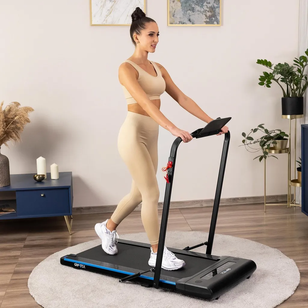 Tapis de course pour la maison pliable avec écran LCD et 6 programmes - 13