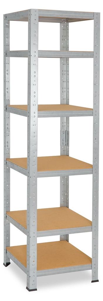 shelfplaza HOME 230x45x45 cm scaffale pesante in zincato Immagine del prodotto 