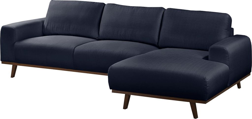 home24 Ecksofa - Strukturstoff