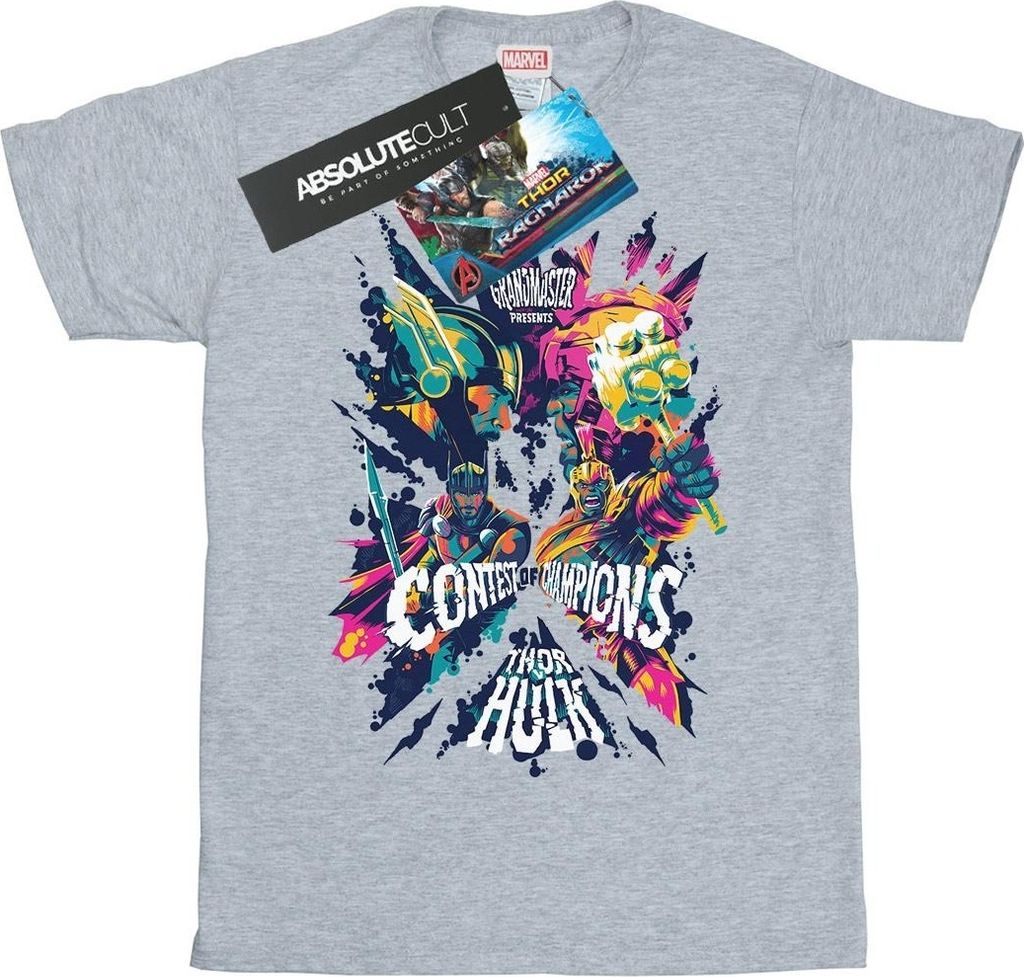 Marvel - "Ragnarok" T-Shirt für Herren BI52154 (XXL) (Grau)