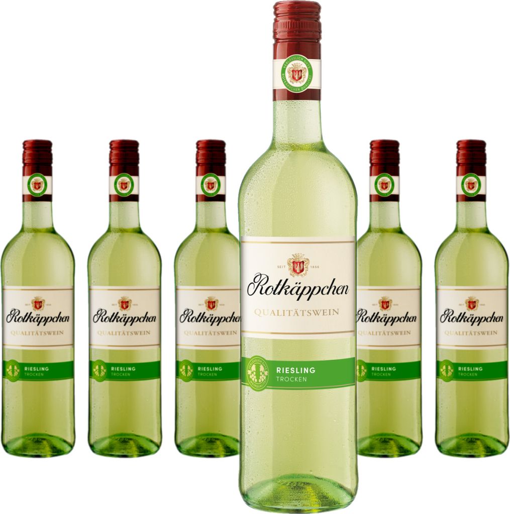 6 x Rotkäppchen Riesling trocken