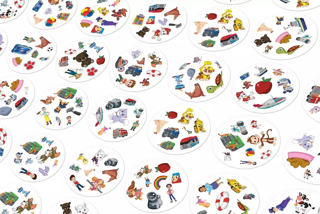 Jeu de société Dobble Paw Patrol : Cartes d'observation pour enfant
