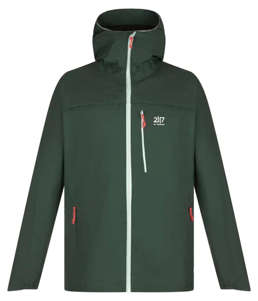 Veste imperméable 3 couches homme respirante Ruskola verte XL