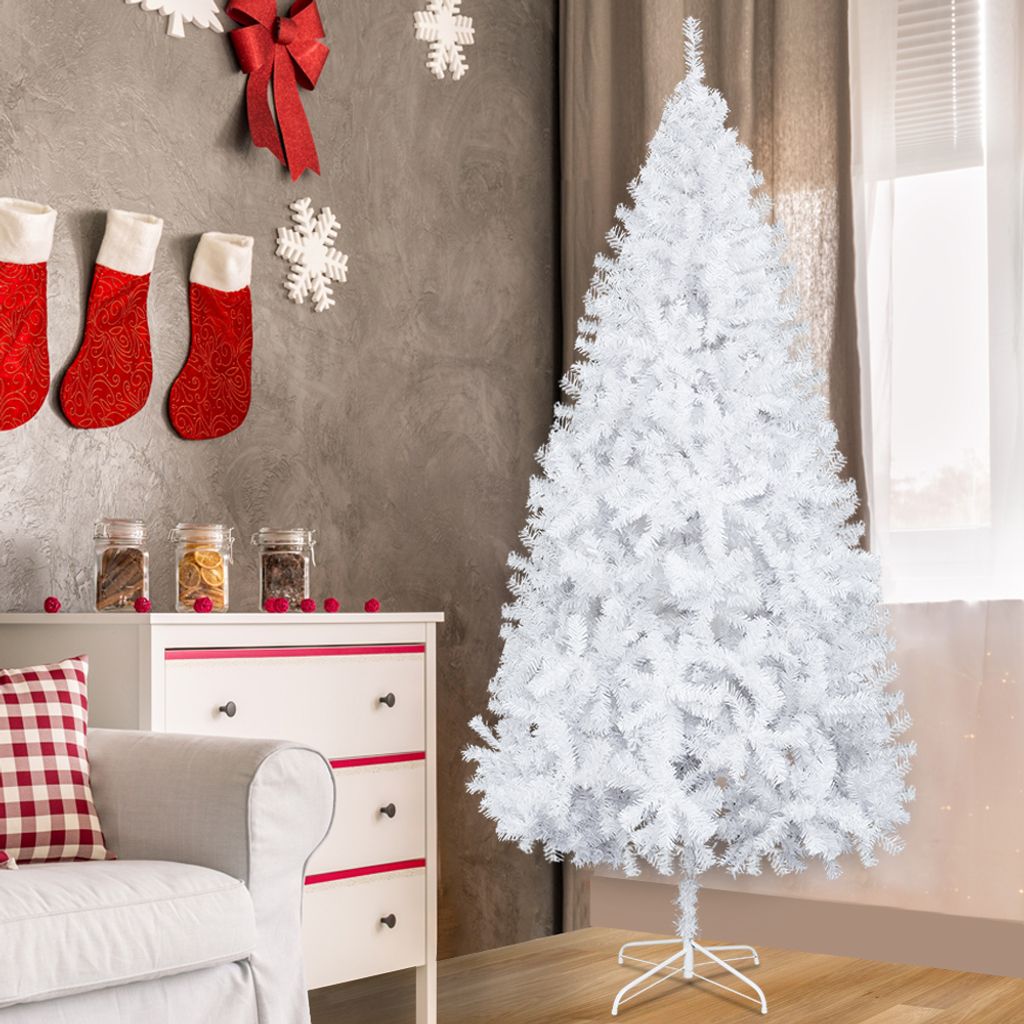 210cm 950 Spitzen Weihnachtsbaum Knstlich PVC Tannenbaum