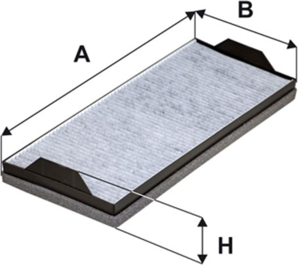 WIX WP10241 Innenraumfilter K1253 E980LC CUK4469 SKL46103AK SC50049CA