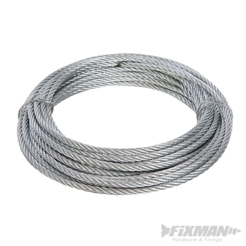 Câble Métallique 4 mm Anti-Corrosion 10 m - Fini les Câbles qui Cassent