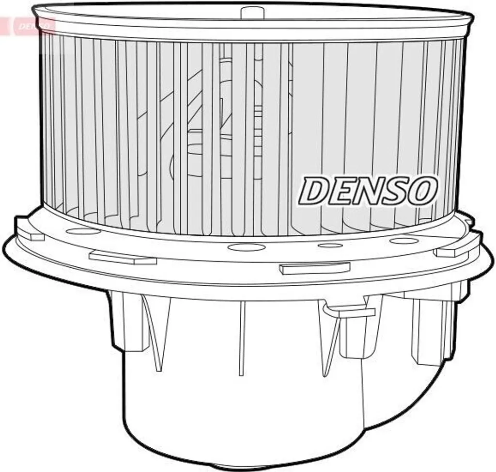 DENSO DEA10052 Ventilateur d'Habitacle OE 1038587 pour Galaxy et Sharan