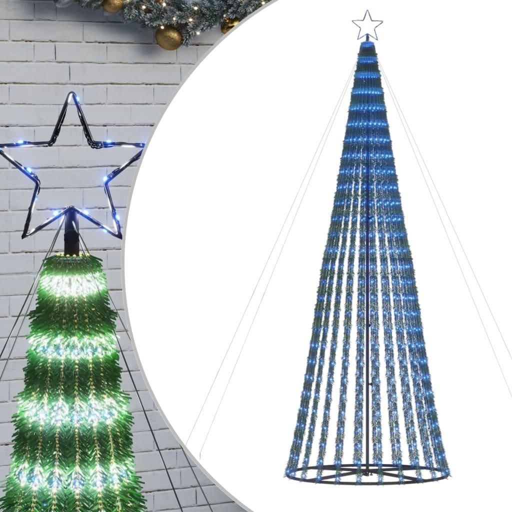 vidaXL LED vianočný stromček 688 LED modrý 300 cm Obrázok produktu 
