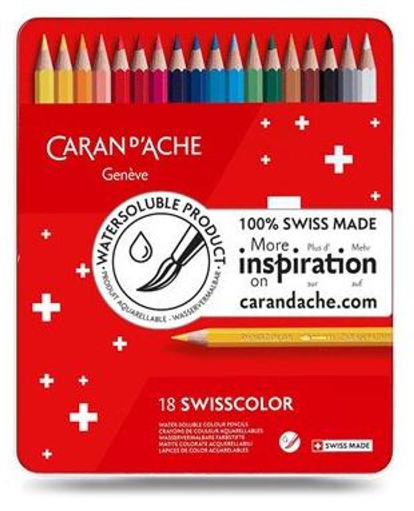 Caran d-Ache 1285.718 Couleurs assorties 18 pièce(s) Image du produit 