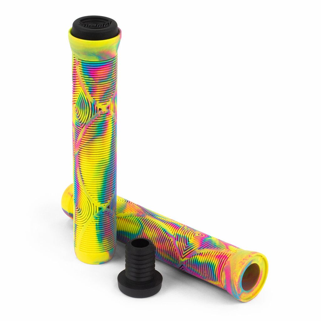 Slamm Scooters Team Swirl Bar Griffe Mehrfarbig 165 mm Mehrfarbig 165 mm