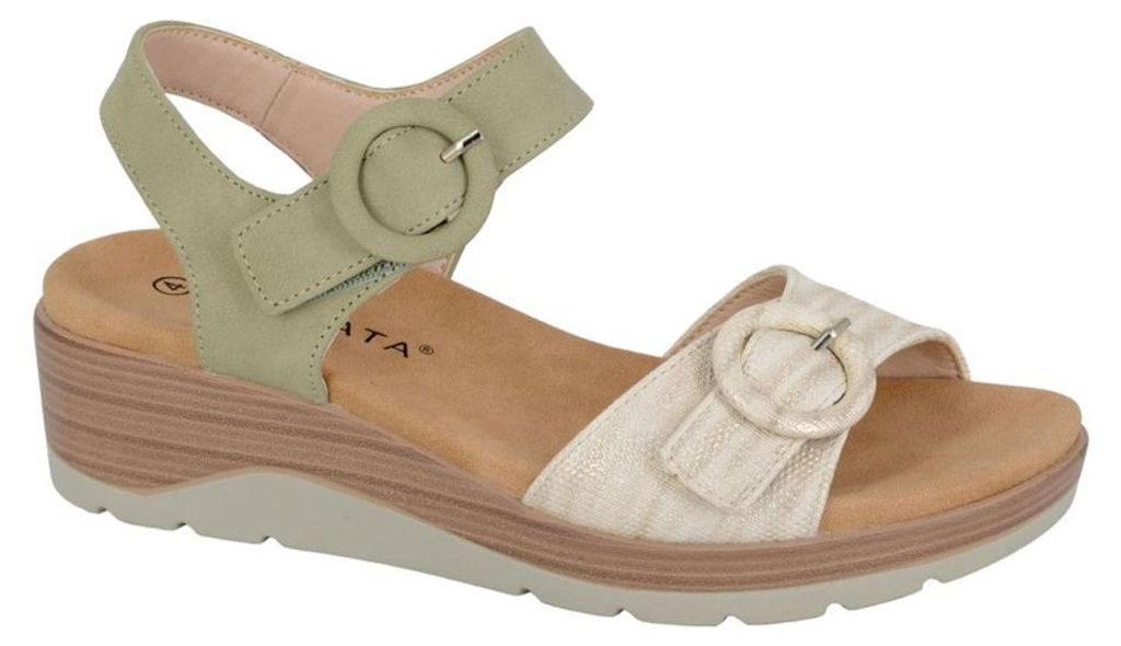 Cipriata - "Fera" Sandalen für Damen, PolyurethanDF4661 (36 EU) (Grün)