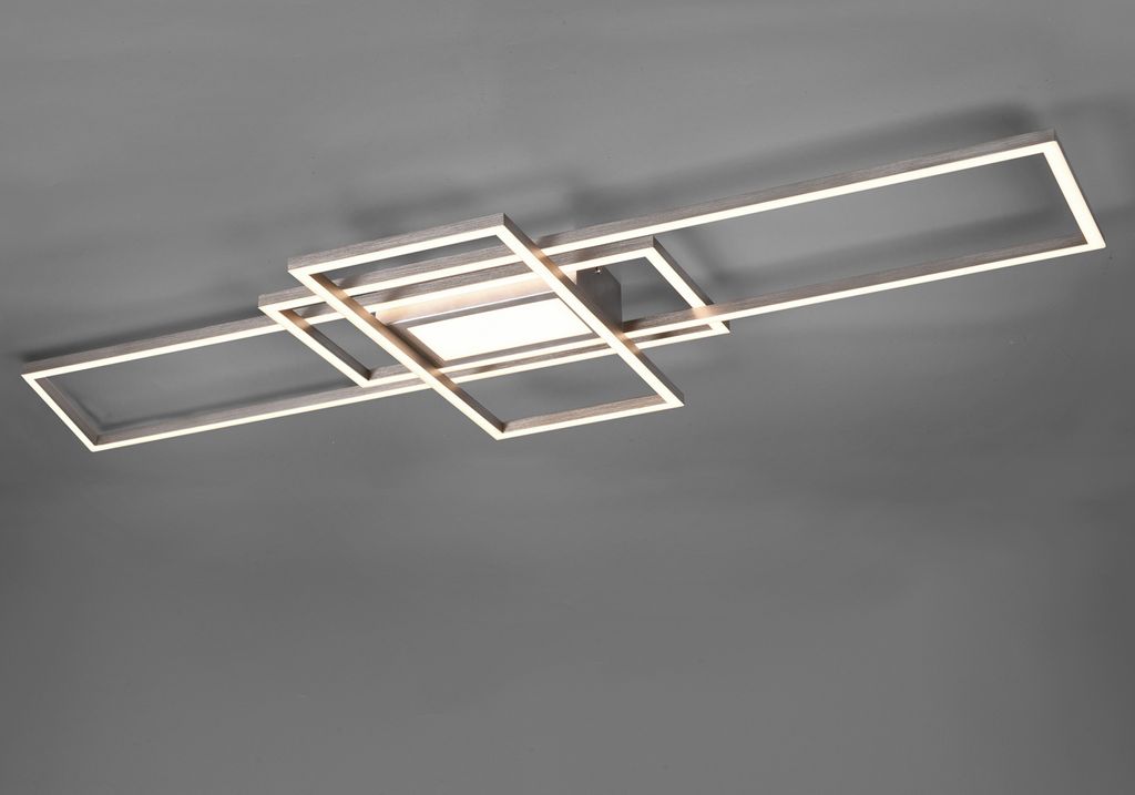 Trio Cct Led Deckenlampe Irvine Deckenlampe Lampe Nickel Produktbild 