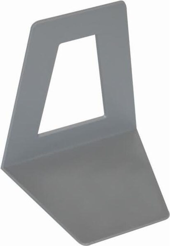 M&M 68418109BE M&M serre-livres gris 11,0 x 9,5 x 13,0 cm Image du produit 