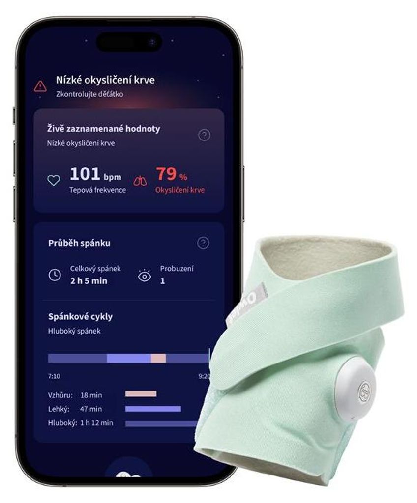 Owlet Dream Sock - Bedtime Blue Produktbild 