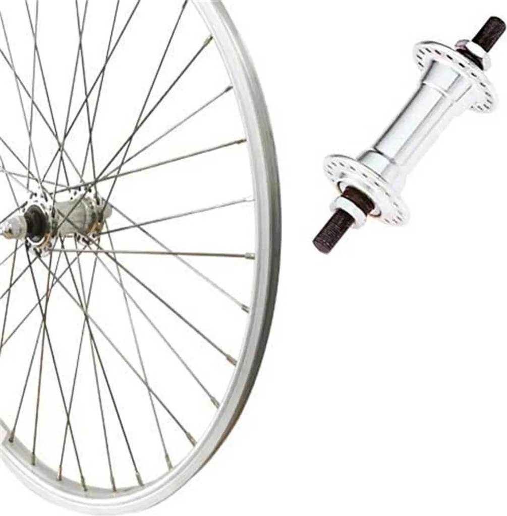 Roue de vélo 28 pouces avec jante alu Schürmann pour cyclisme urbain