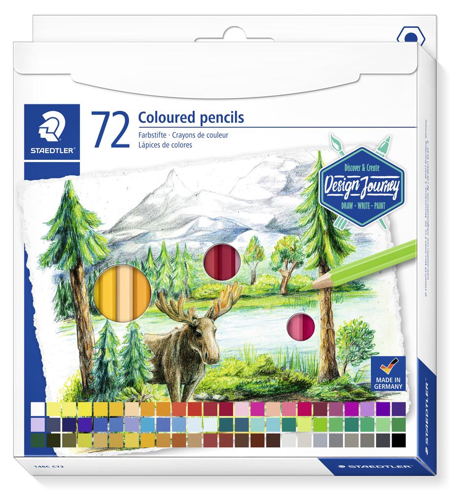 STAEDTLER 146C Farbstift Etui mit 72 Farbstiften Farben Produktbild 