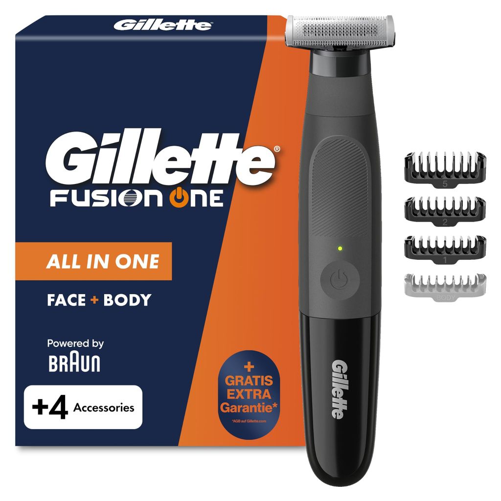 Gillette Fusion One Hybrid Rasierer Herren Elektrisch, Produktbild 
