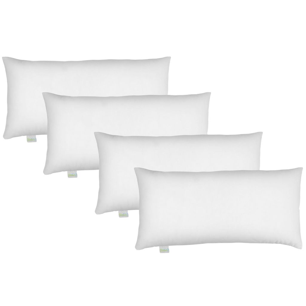 Bodyprotect ECOLine Kopfkissen, 40 x 80 cm, 4er Set, 100% Mikrofaser, für Allergiker geeignet