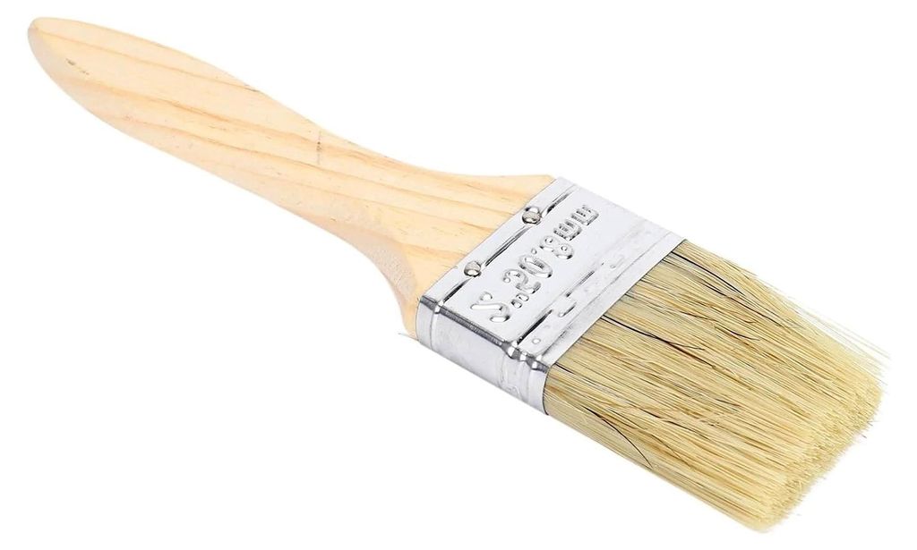 Heizkörperpinsel, 24 Stück, 35 mm, Holzfarbe, für Flecken, Lacke, Kleber, Gesso, schwer zugängliche Stellen